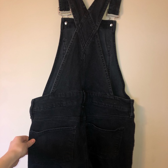 Woman’s Black Overalls - Picture 5 of 5